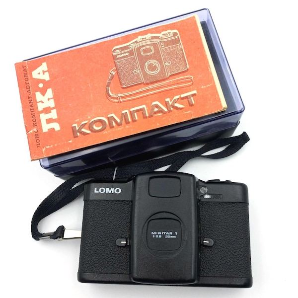 LOMO LC-A-filmcamera - Sovjet Lomography Point & Shoot-camera - klassieke 35 mm-camera