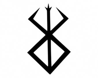 Vinyloverdrukplaatjesticker Viking Beserker - deur, muur, gaminglaptop, pc, auto, fiets