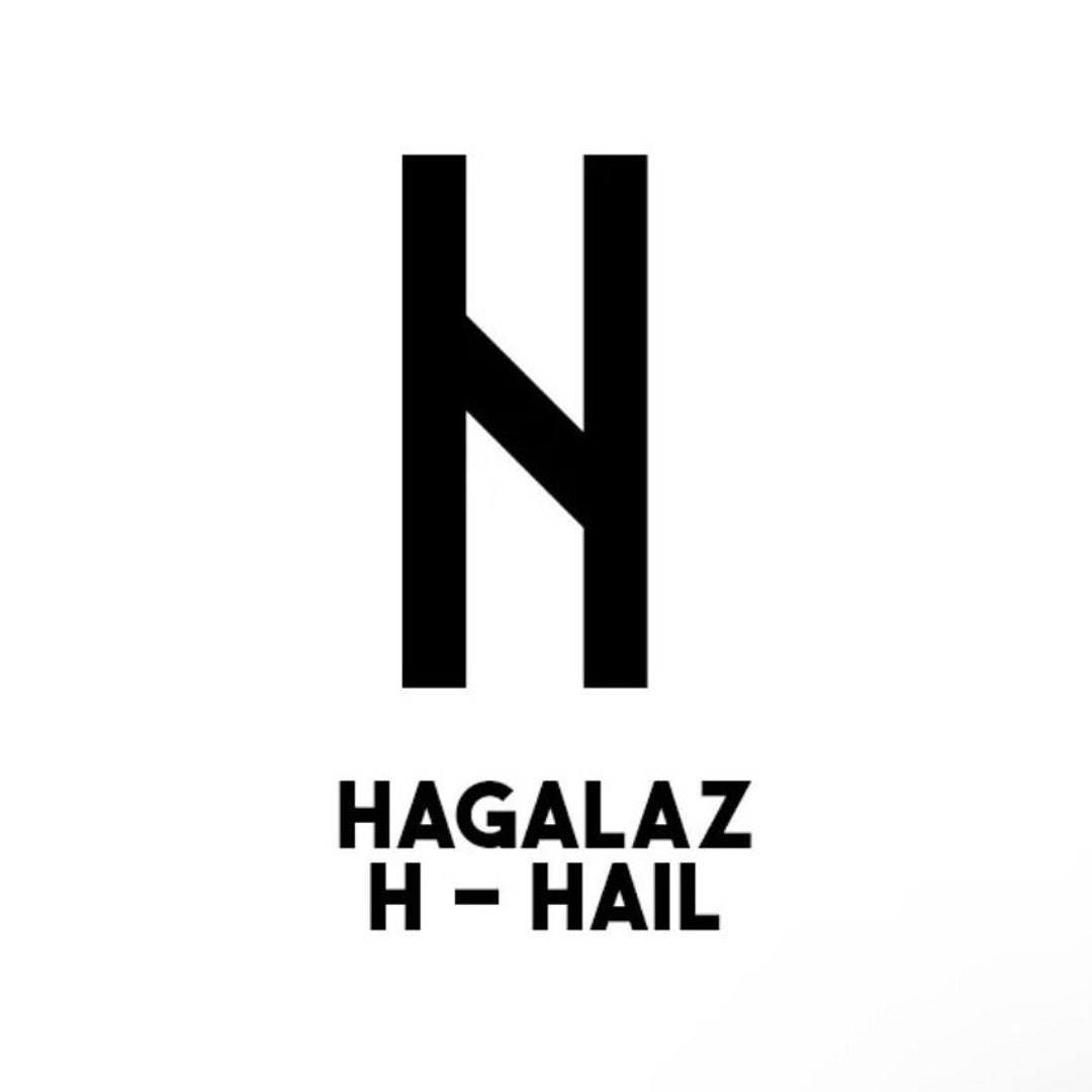 Norse Pagan Viking Hail Rune Vinyl Decal Sticker - Door, Wall, Gaming ...