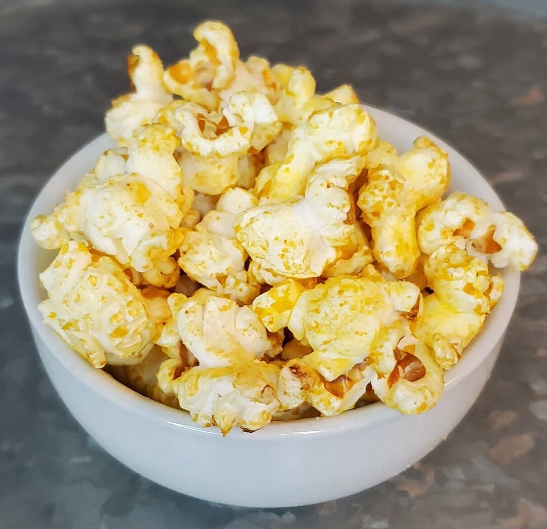 Vegan Cheese Popcorn Gourmet Etsy