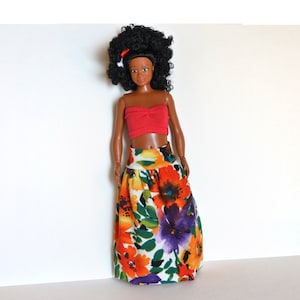 Lammily doll Set 2 Items SKIRT and TOP, lammily doll outfit, Lamm doll, Kleidung fur Lammily, Kleidung passen Lammily Dolls