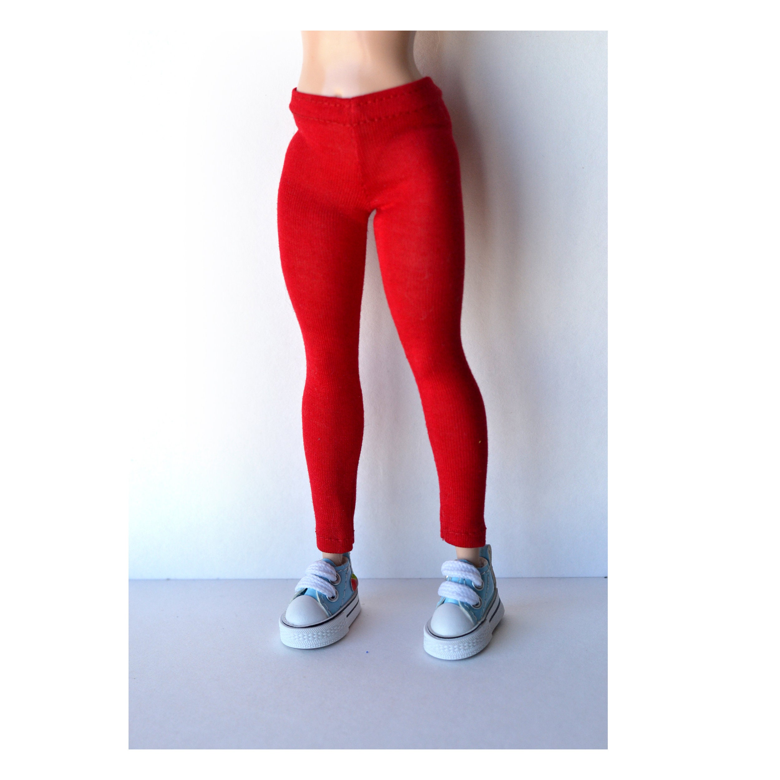 Cotton Plain Red Color Girls Leggings at Rs 100 in Tiruppur