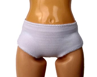 Biancheria intima per bambole curvy in scala 1/6, biancheria intima per bambole, boxer per bambole, lingerie per bambole, slip per bambole, pantaloncini per bambole,
