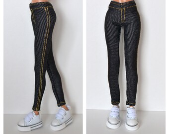 Regular doll Leggings, fashion doll 11&#39;5 inch, doll joggers, doll pants, doll jeans, 1/6 scale doll, fashion figures clothes,MadetoMovie DYS