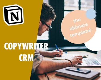 NOTION - The Ultimate CRM template for Copywriters