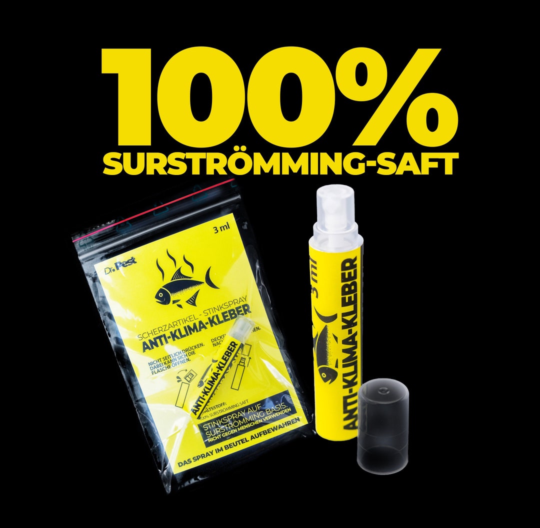 Anti-klima-kleber-spray Aus 100% Surströmming-saft - Etsy