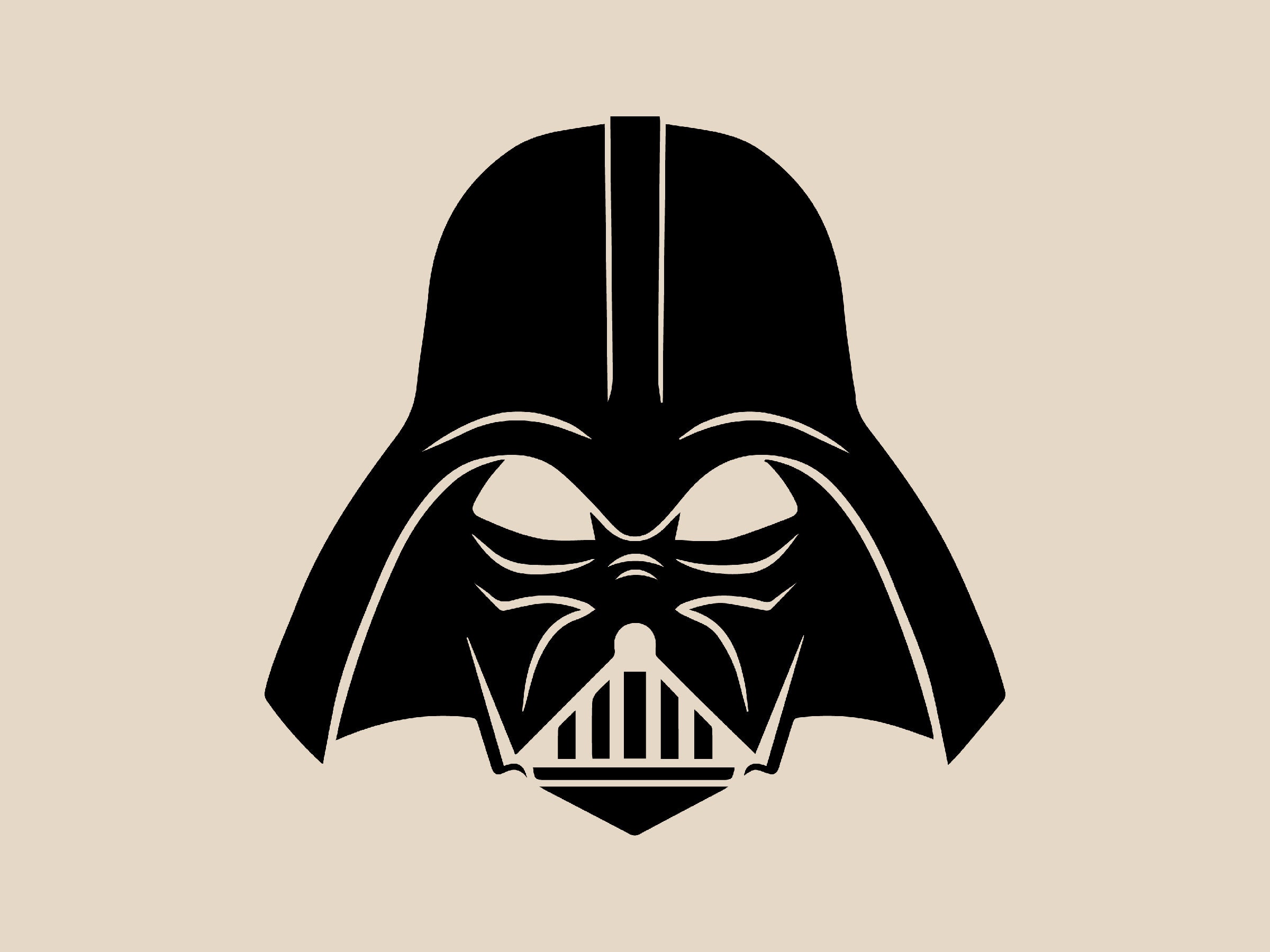 Disney Star Wars Vader Head Die Cut Helmet Patch Officially Licensed Iron on