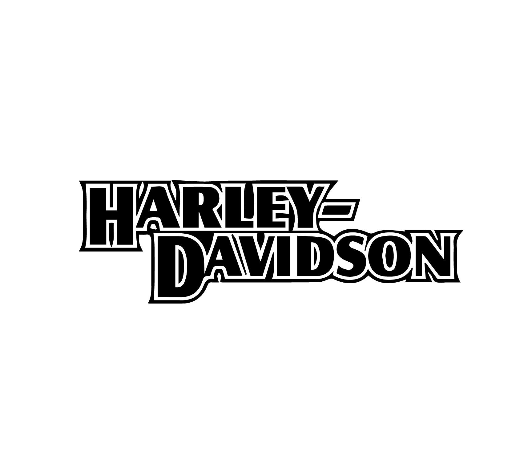 Harley Hd Letters Logo