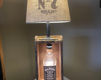 1.75 Jack Daniels Triple Bottle Pendant Light, Pool Table Light