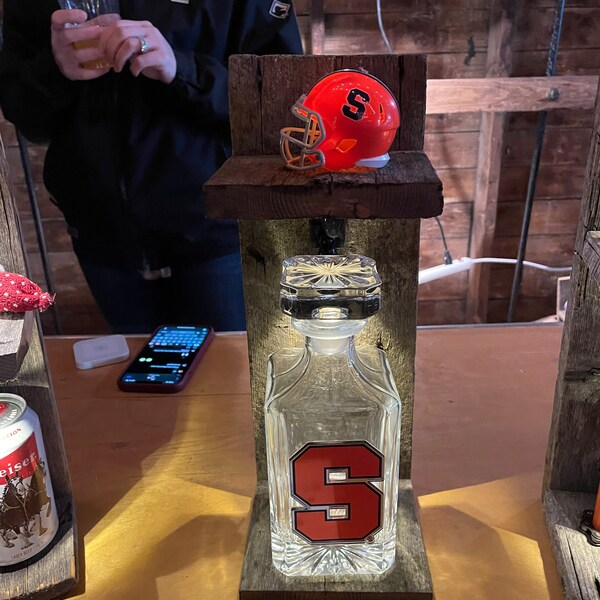 Football Decanter Etsy