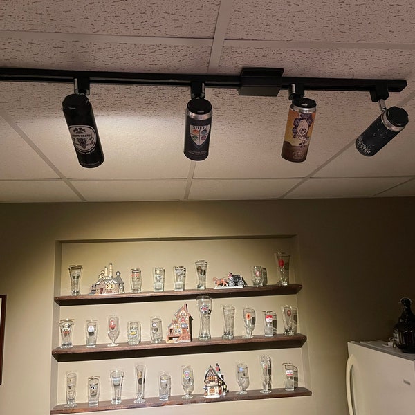 Beer Can Track Lights