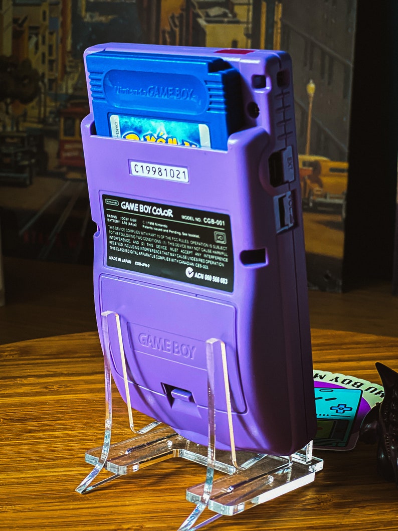 Vintage Game Boy Color With IPS Screen Purple - Etsy