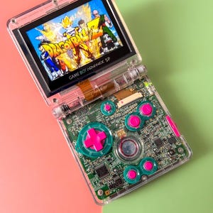 Vintage Game Boy Advance SP With IPS Screen Mew Edition - Etsy