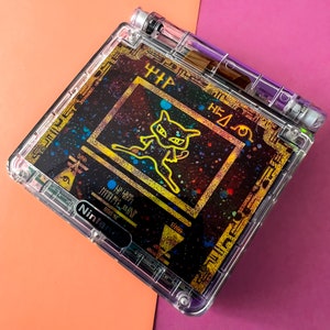Vintage Game Boy Advance SP With IPS Screen Mew Edition - Etsy
