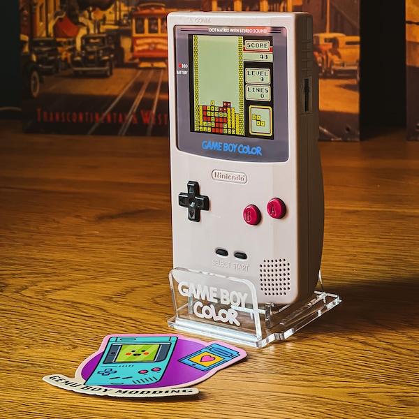 Game Boy Color Modded with IPS screen DMG edition