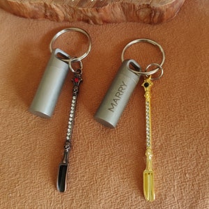 Pendentif porte-clés EDC personnalisé, pendentif mini cuillère, mini boîte à pilules étanche, kit de boîte à pilules mini cuillère en métal