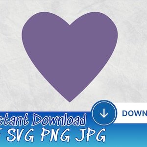 Heart outline, Heart Digital Download,  svg png dxf Instant digital download