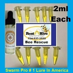 Honeybee Swarm Lure 10 pack honey bee scent beehive hive bait box trap beekeeper