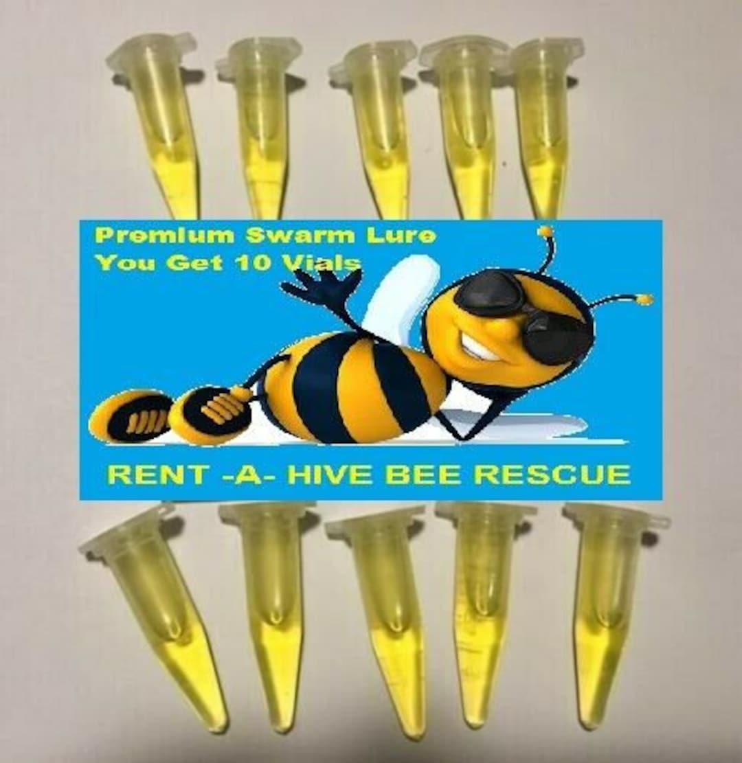 Honeybee Swarm Lure 10 Pack Honey Bee Scent Beehive Hive Bait Box Trap