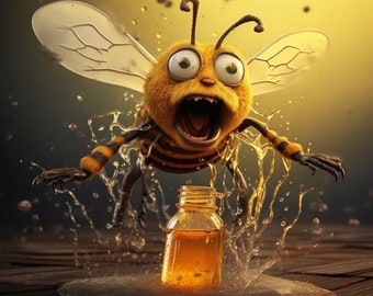 Killer Bee Wild Honey the best honey on the planet 100% pure 2 Lb jar