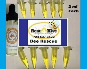 10 Pack Honeybee Swarm Lure 10 pack honeybee scent beehive hive bait box trap beekeeper Plus One Dropper a Mini 15 mi Lure Spray Bottle Kit
