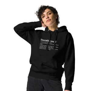 Stormblessed Definition Front Unisex Hoodie