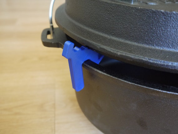 Dutch Oven Lid Spacer Blue for BBQ Toro Fire Pot 3 Pieces in a Set 