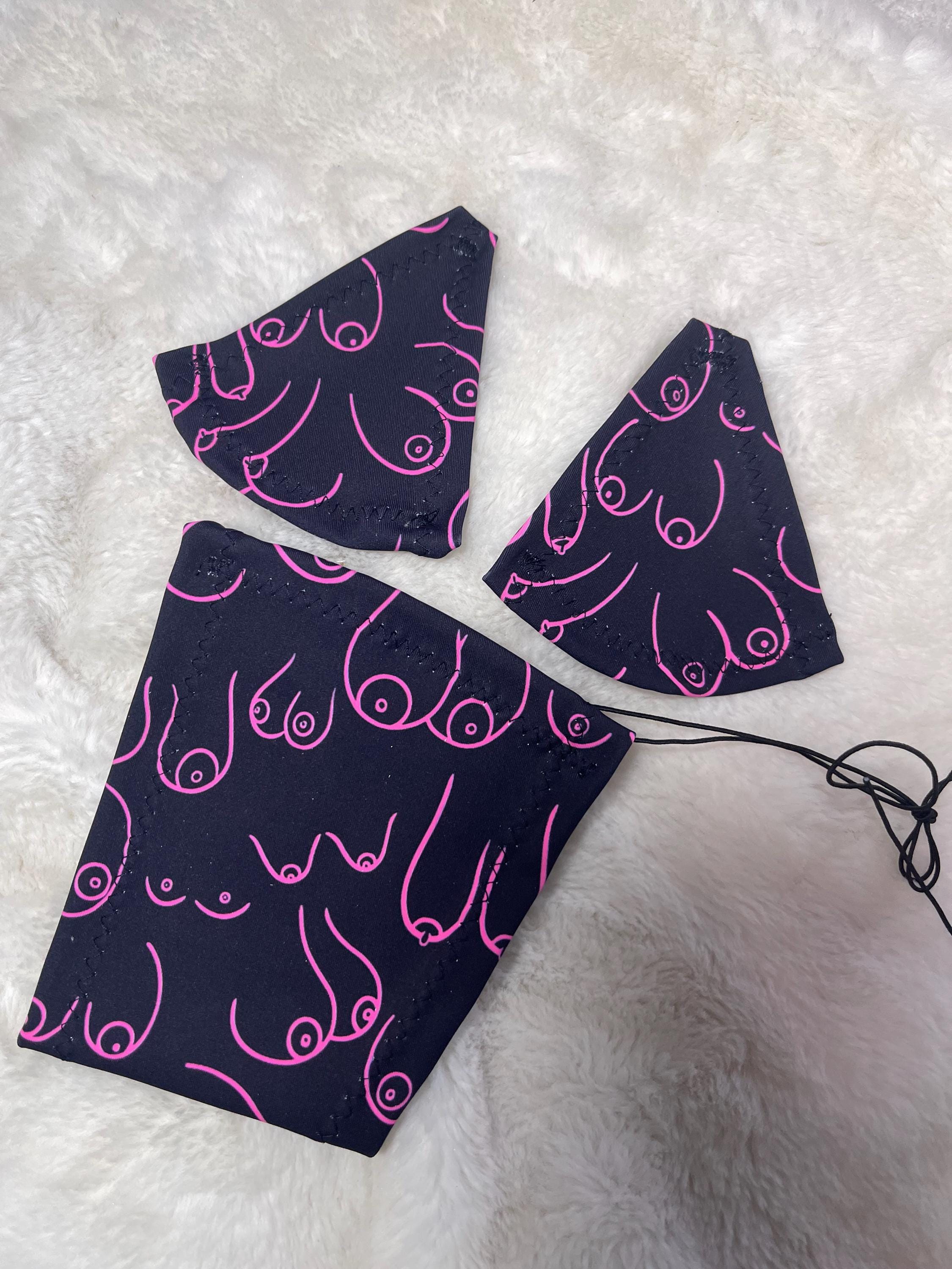 Free the tatas micro bikini Stripper Outfits | Exotic Dancewear Set | Exotic Dance Wear | Rave Outfit