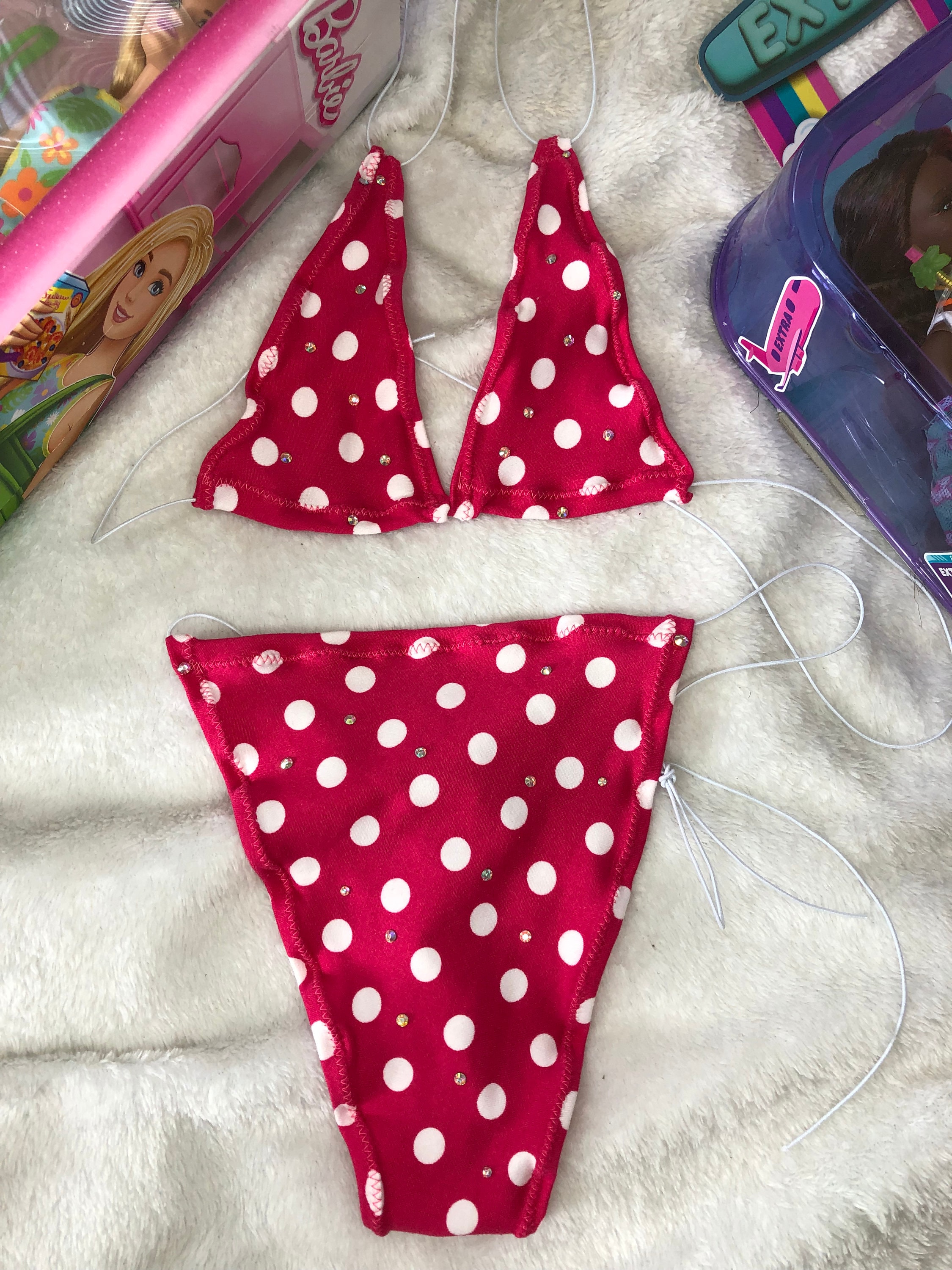 Barbie Pink Halter Bikini 3-Piece Set