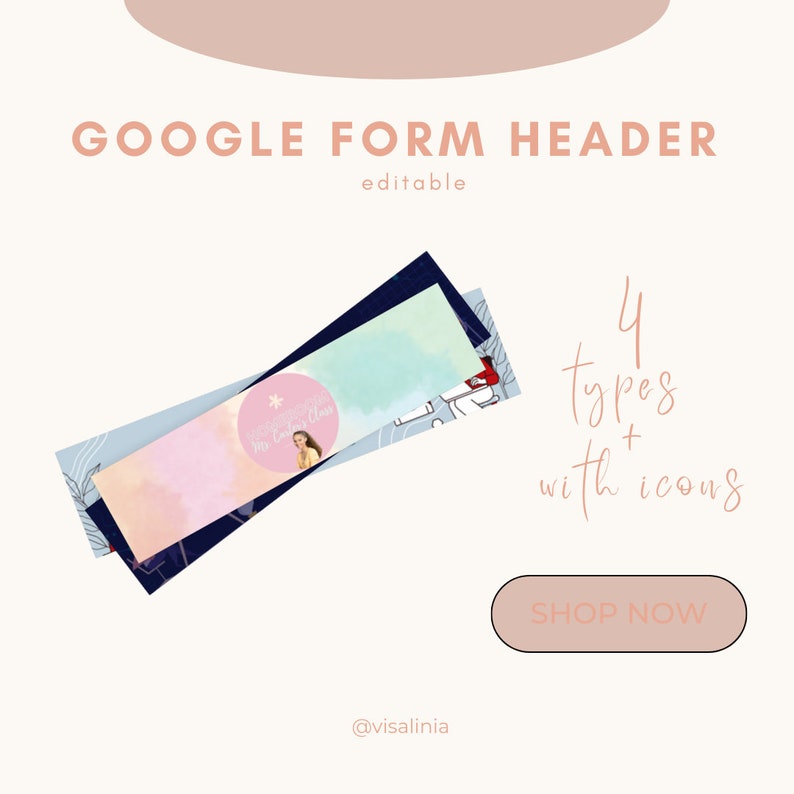 GOOGLE FORM HEADER Templates Etsy GOOGLE FORM HEADER Templates Etsy