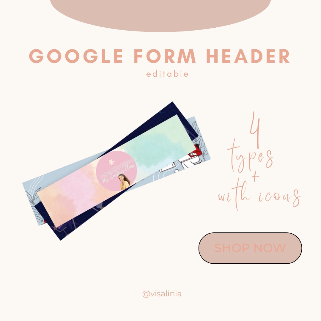 GOOGLE FORM HEADER Templates Etsy GOOGLE FORM HEADER Templates Etsy