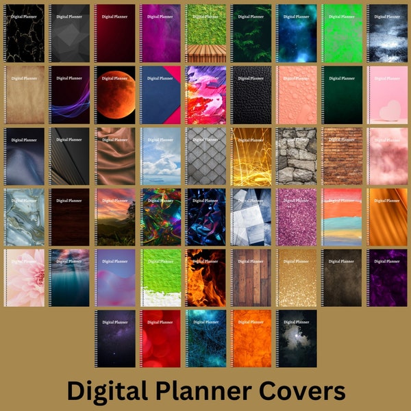 Digital Planner Covers