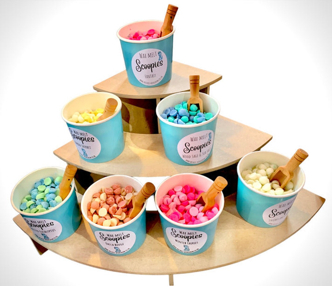 Wax Melt Scoopies & Wooden Scooper Etsy