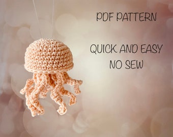 No Sew Octopus Keychain Crochet Pattern. Beginner Friendly, Quick and ...