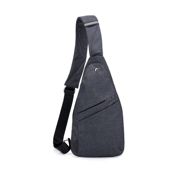 Denim Cross Body Bag Etsy