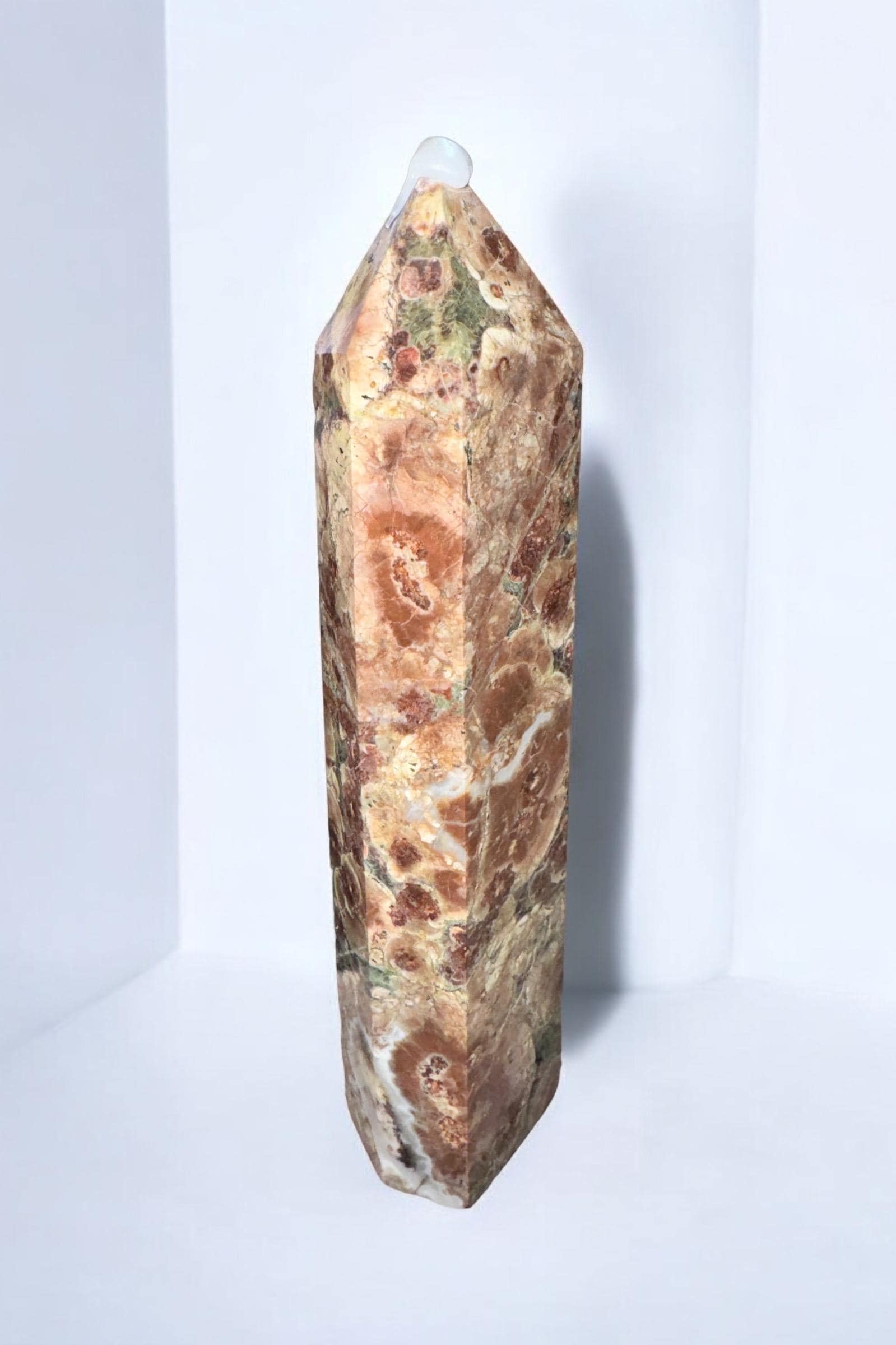 Natural Rhyolite Crystal Tower - Etsy