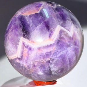 Natural Dream Amethyst Crystal Sphere