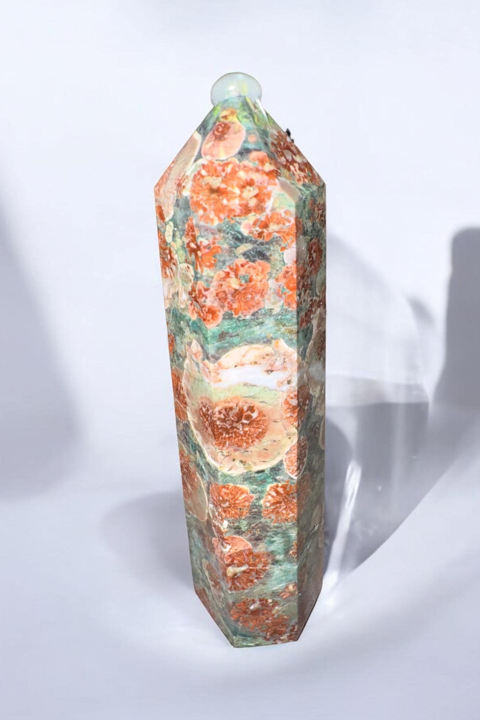 Natural Rhyolite Crystal Tower - Etsy