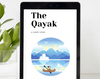 El Qayak - libro electrónico para niños / libro electrónico para niños pequeños / cuento antes de dormir