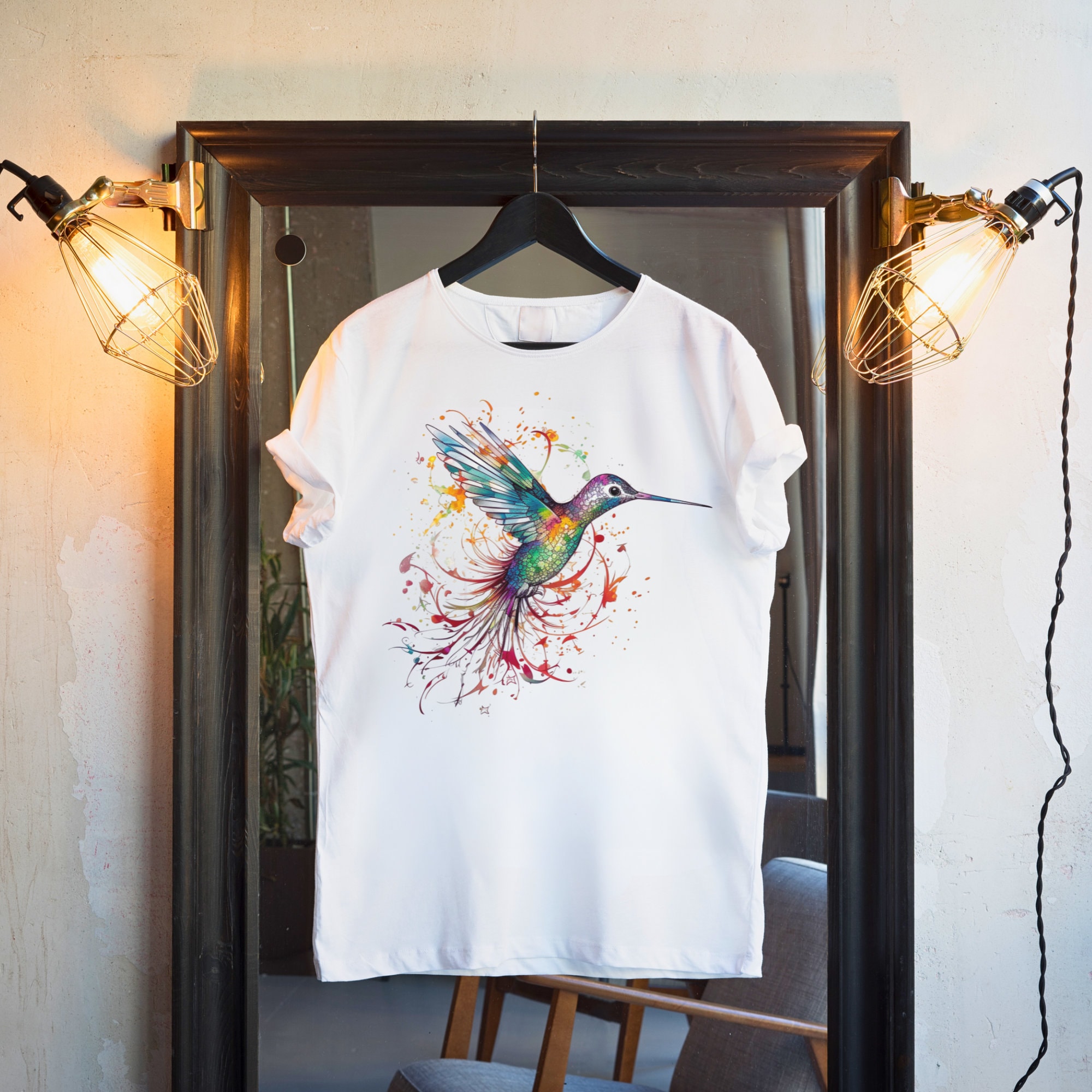 Hummingbird tshirt Etsy Nederland
