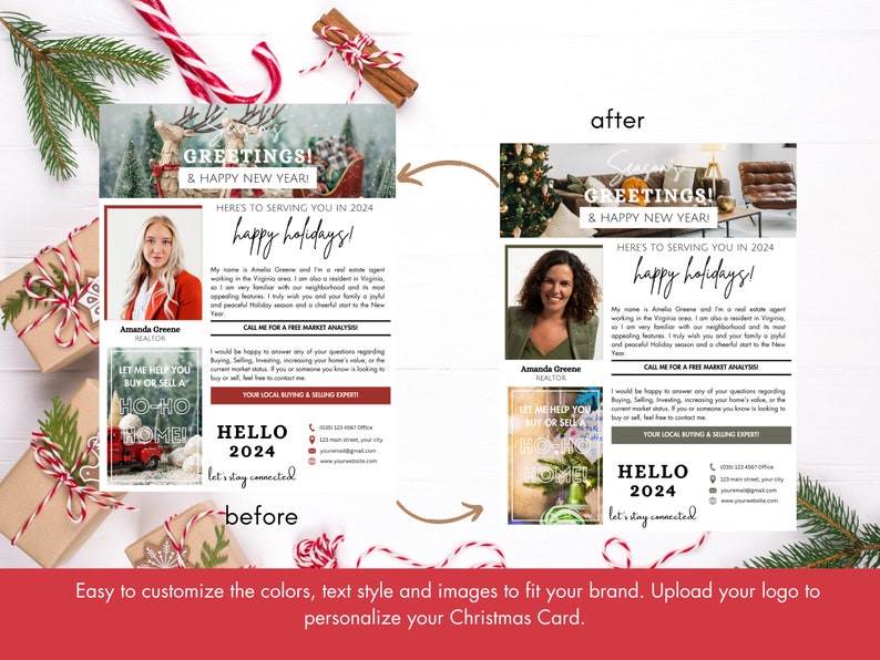 Real Estate Christmas Letter, Realtor Christmas, Im Your Neighbor