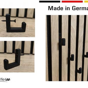 Coat hooks Acoustic panels Acoustic panels Coat hooks Acoustic panels Hooks