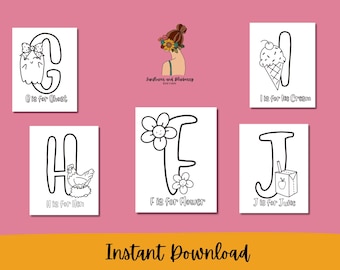 ABC Ausmalbilder, Alphabet Malseiten, Ausmalseiten, Alphabet Malseiten, Ausmalseiten Homeschooling, Ausmalseiten