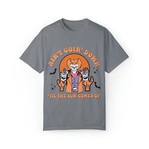 Halloween Cowboy Comfort Color Spooky Ghost / Halloween Tee / Fall Tshirt