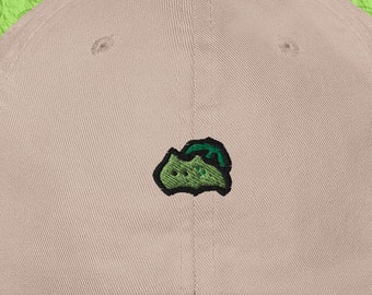 Embroidery Bulbasaur Hat - Anime Embroidered Hat, Manga Embroidery Hat, Dad Hat