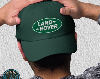 Land Rover Dad Hat - Company Embroidered Hat, Funny Quotes Embroidery Hat, Dad Hat
