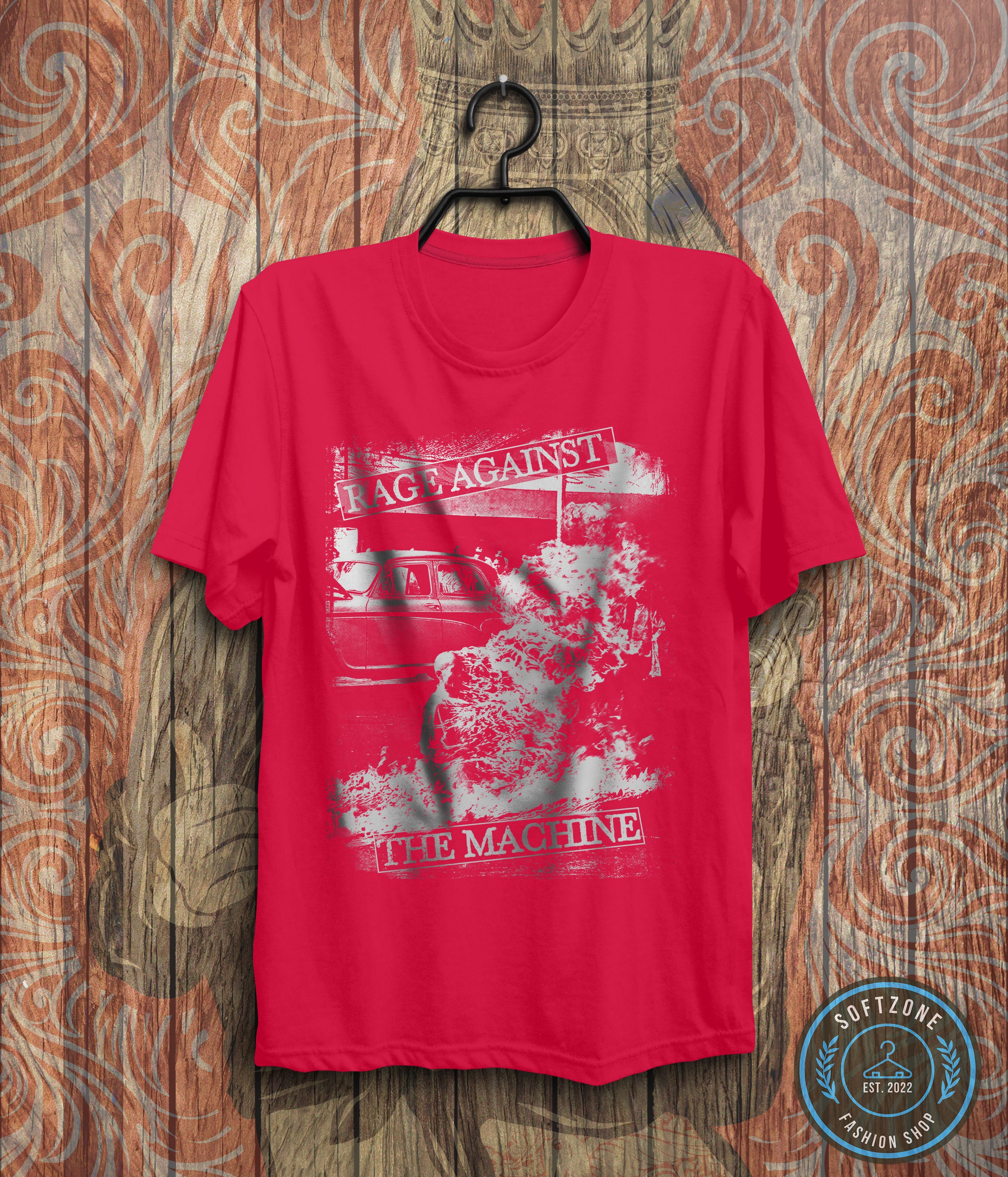 Rage Against the Machine Vintage 90's T-shirt - Rage Against Rage Against the Machine Vintage 90's T-shirt - Rage Against