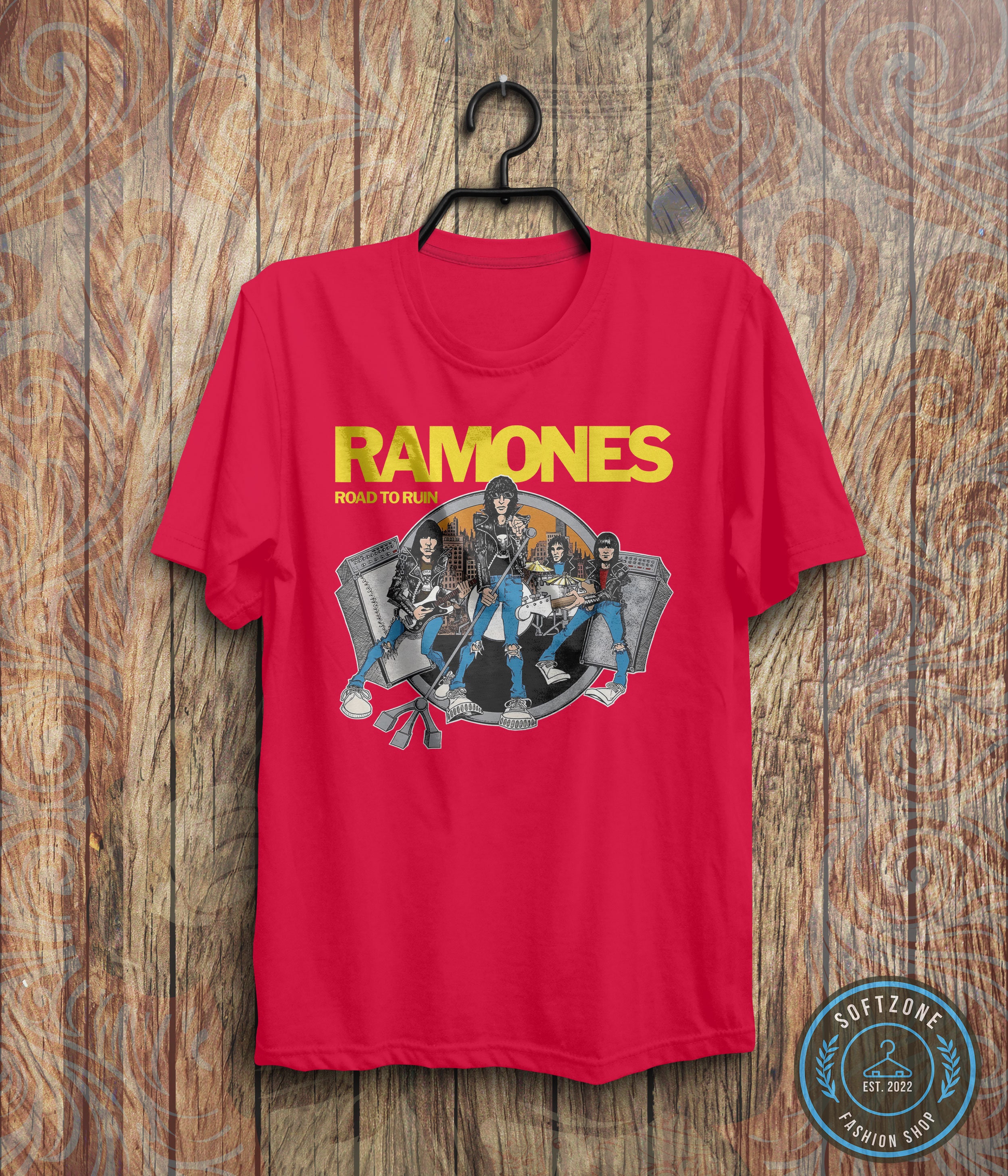 Vintage Ramones Road to Ruin T-shirt - Ramones Shirt