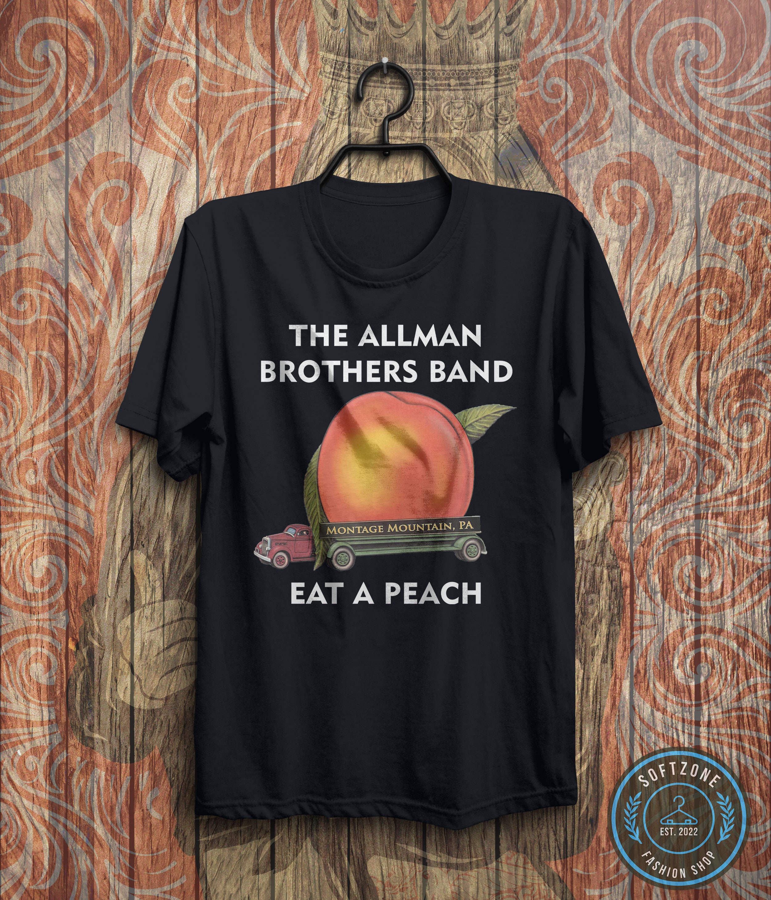 The Allman Brothers Band Eat A Peach Album T shirt the Allman Brothers Band Shirt Rock Music Shirt Rock N Roll Classic Rock Band Etsy UK