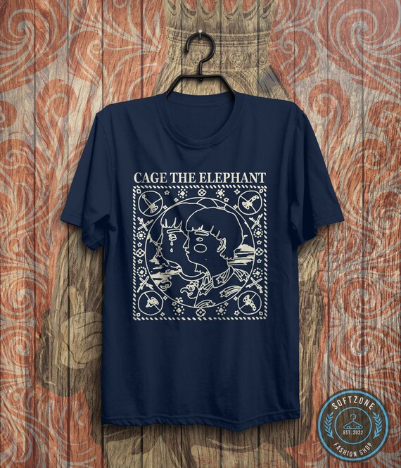 Cage the Elephant Band Tour Vintage T shirt Cage the Elephant Shirt Cage the Elephant Tour Rock Band Music Etsy